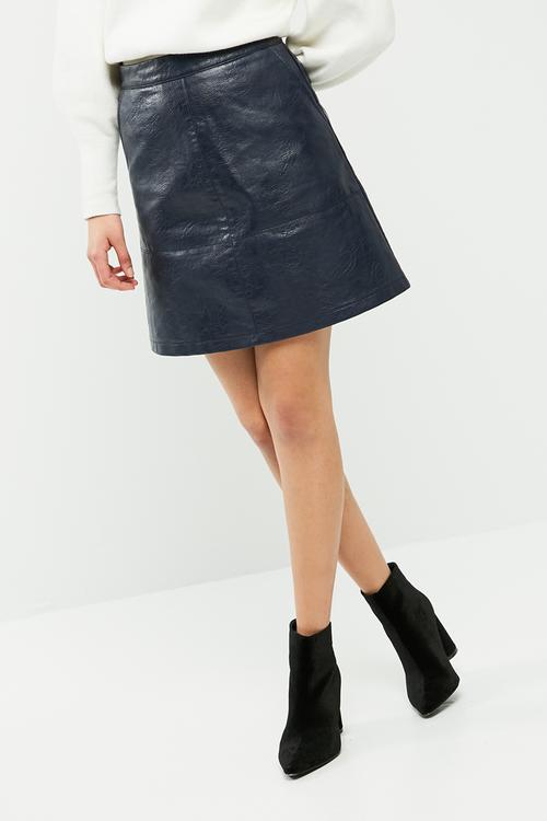 Lisa pu leather skirt