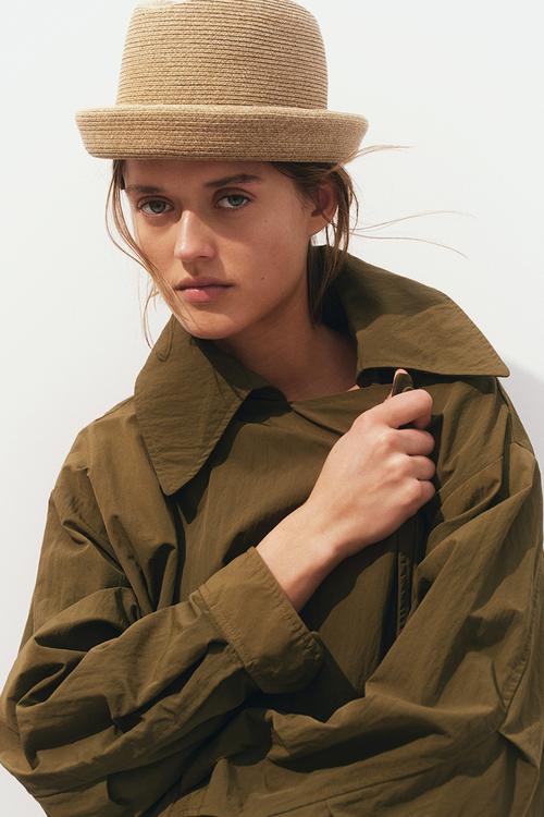 Straw hat - beige