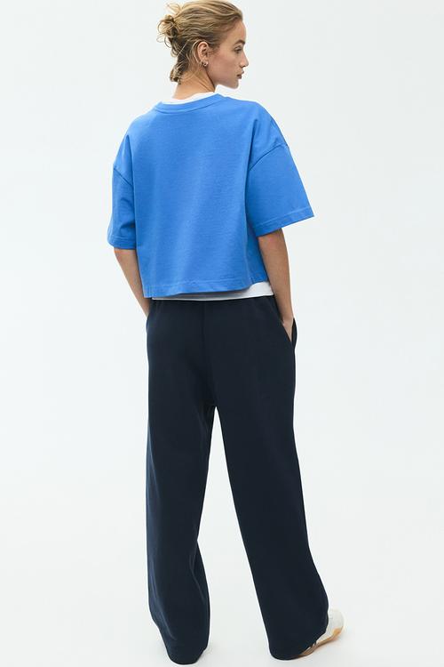 Boxy t-shirt - bright blue