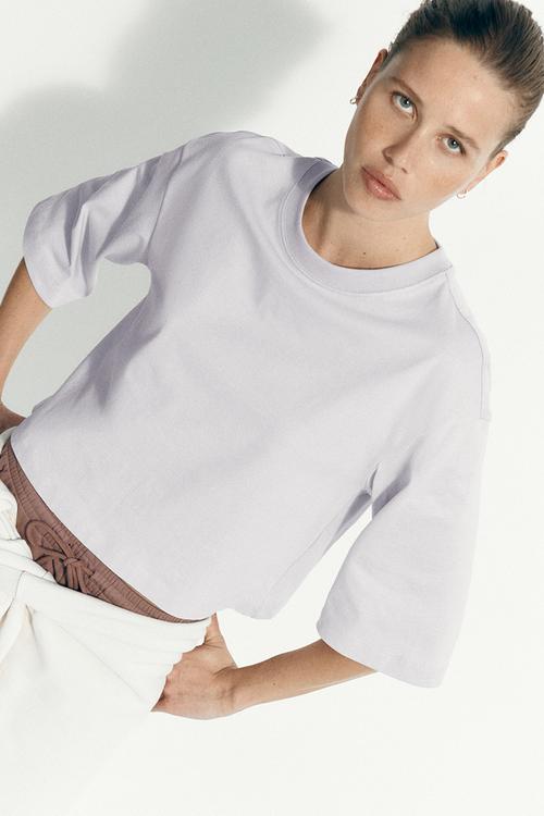 Oversized t-shirt - lilac