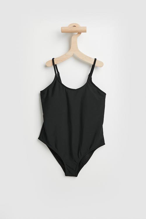 Camisole swimsuit - black