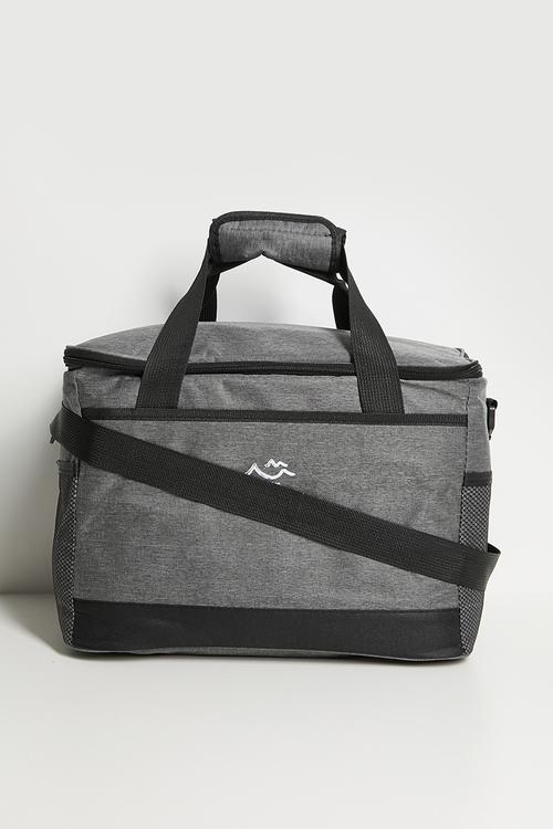 Insulated cooler bag - grey
