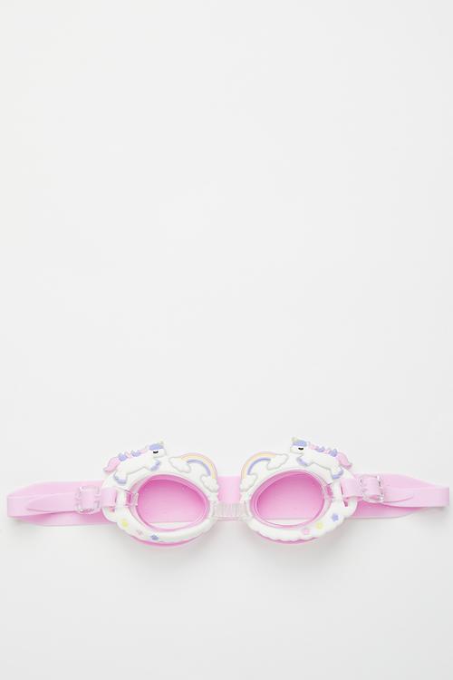 Unicorn swimming goggles - pink