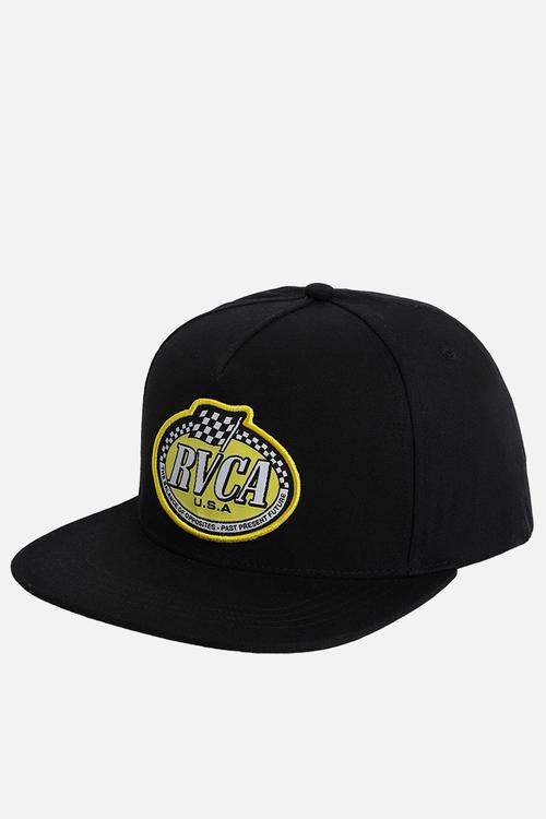 Speed Check Snapback - Black