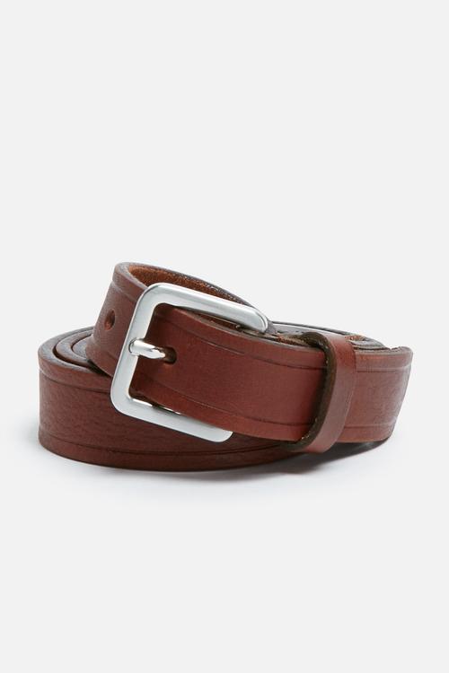 Poul leather belt