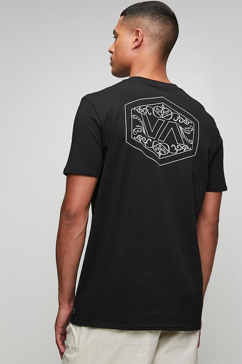 Hex filigree ss - black