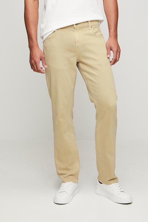 Mens sully straight leg jean - brown