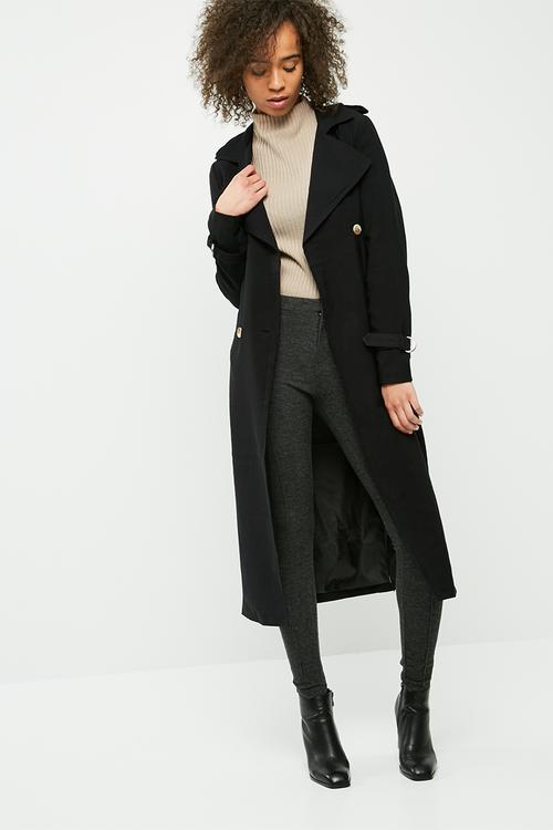 Pippa long trench coat