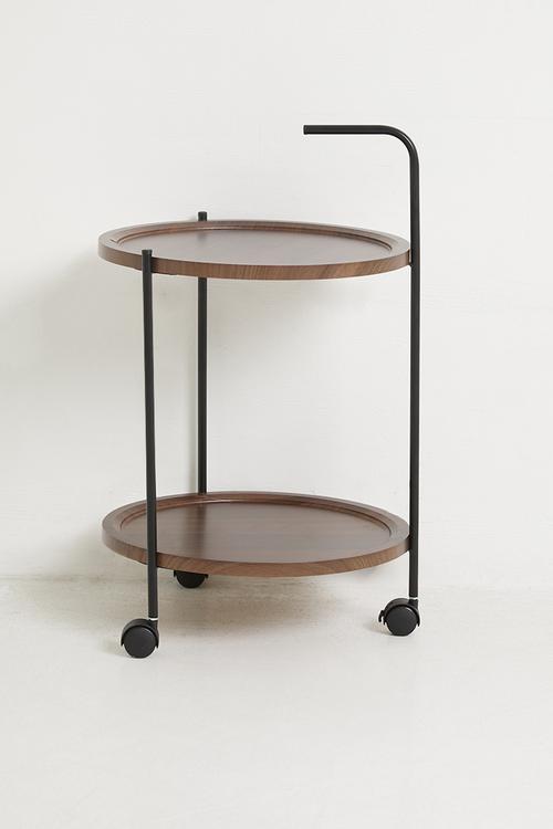 Joss Wheel Side Table - Natural