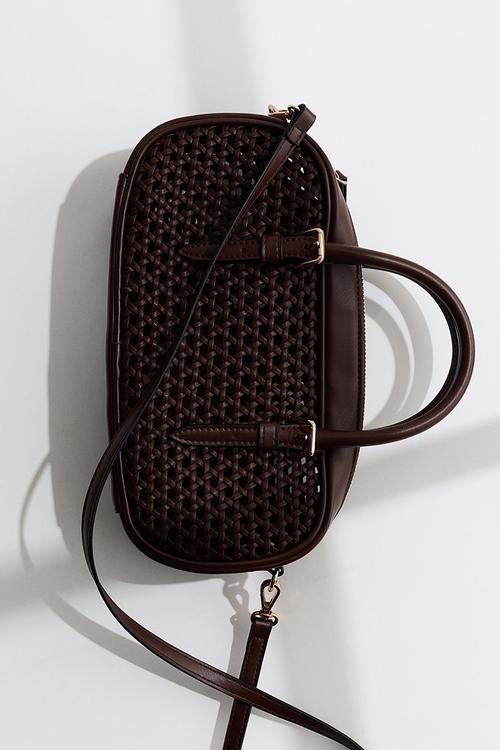 Crossbody bag - dark brown