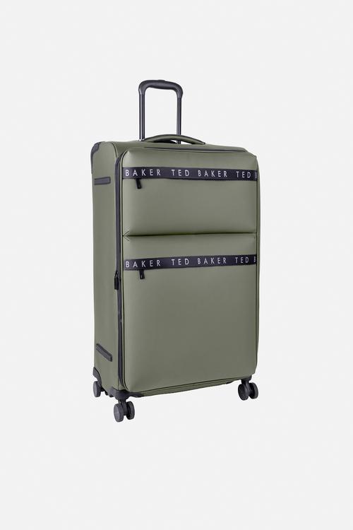 Quantum Large 4-Wheel Trolley With Tsa Lock - Green