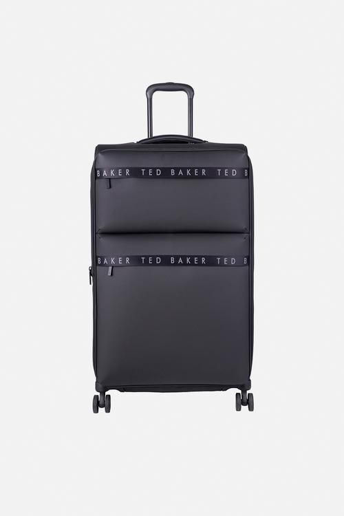 Quantum Large 4-Wheel Trolley With Tsa Lock - Black