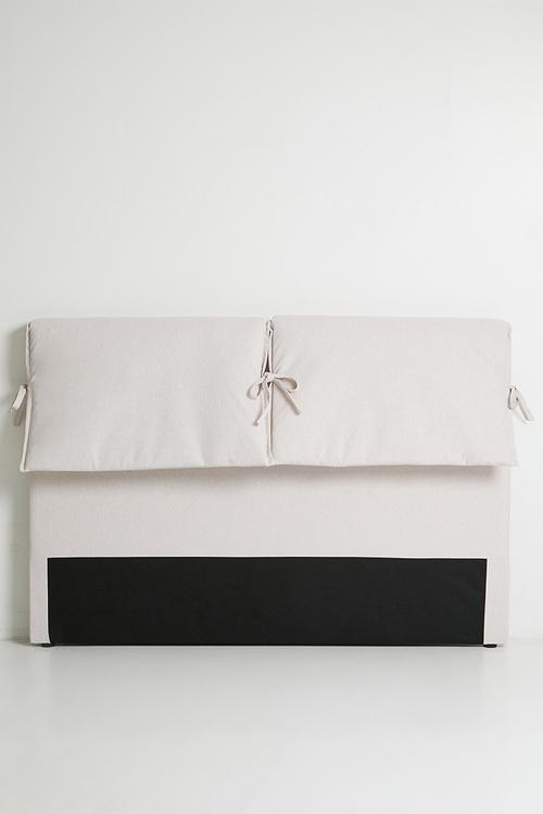 Elara Upholstered Headboard - Natural
