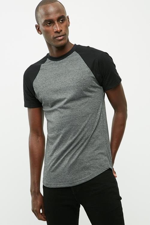 Plain raglan tee