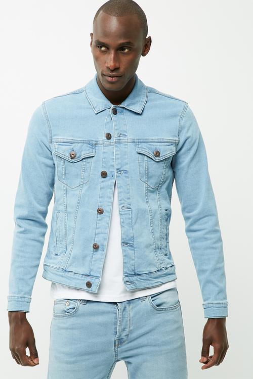 Mann denim trucker jacket