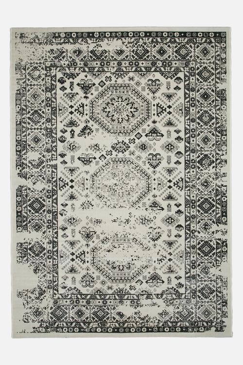 Karim salt and pepper rug - grey