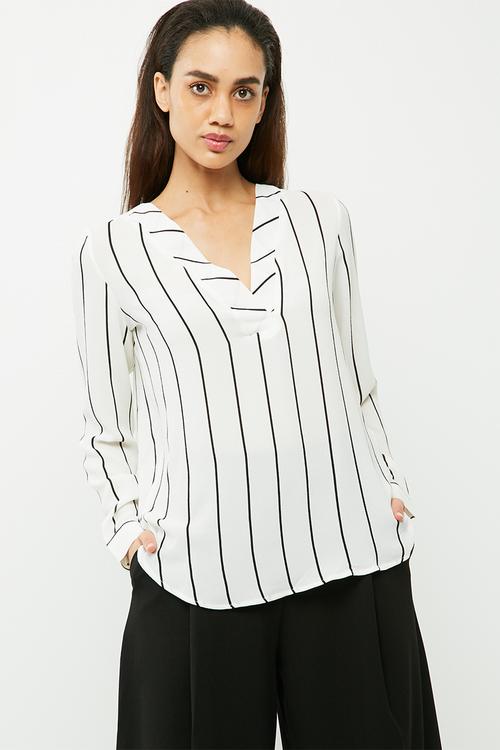 Perfect placket blouse