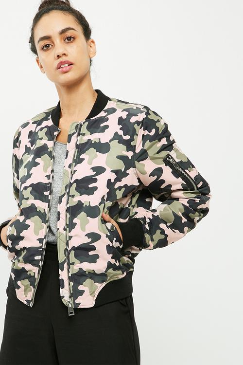 Dicte printed bomber jacket