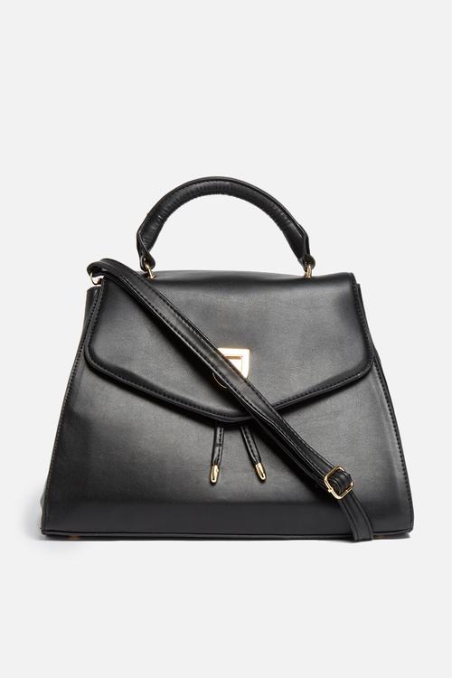 Structured medium lady bag