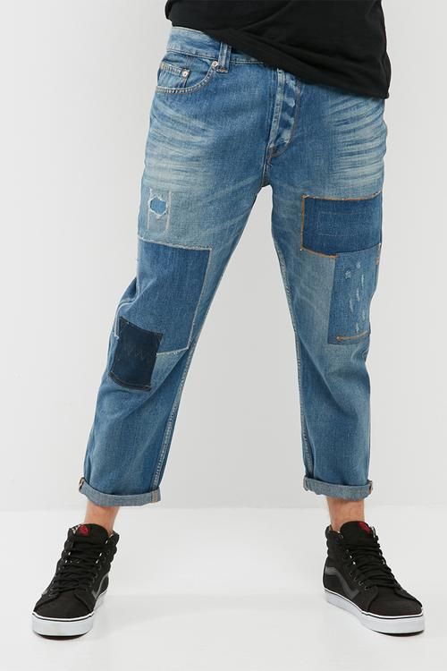 Beam cropped jeans
