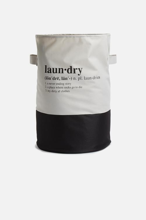 2 Tone crunchy laundry bag