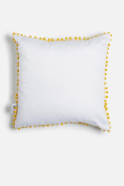 Pom pom scatter cushion