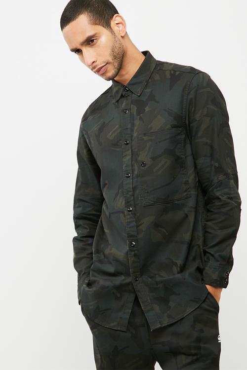 Stalt Long Denim shirt l/s