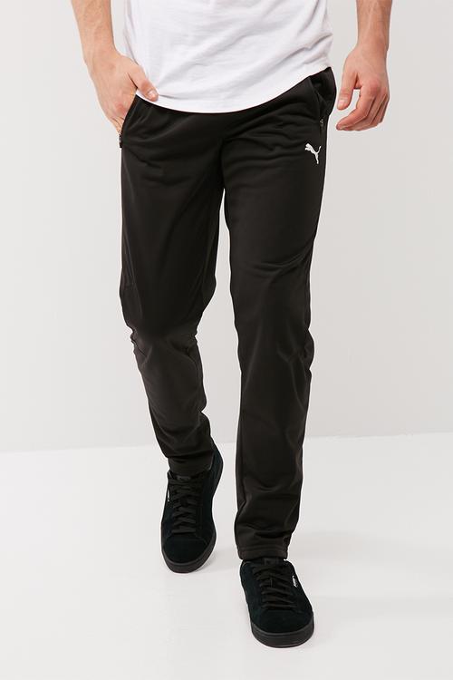 Tricot Slim Leg Pants - Black