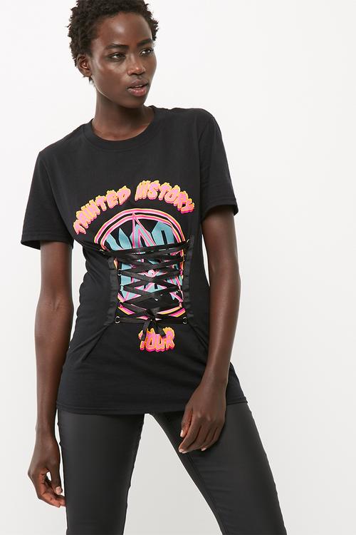 Tainted history graphic tee