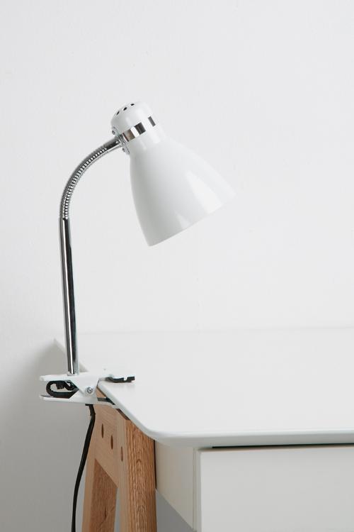 Study clip-on lamp