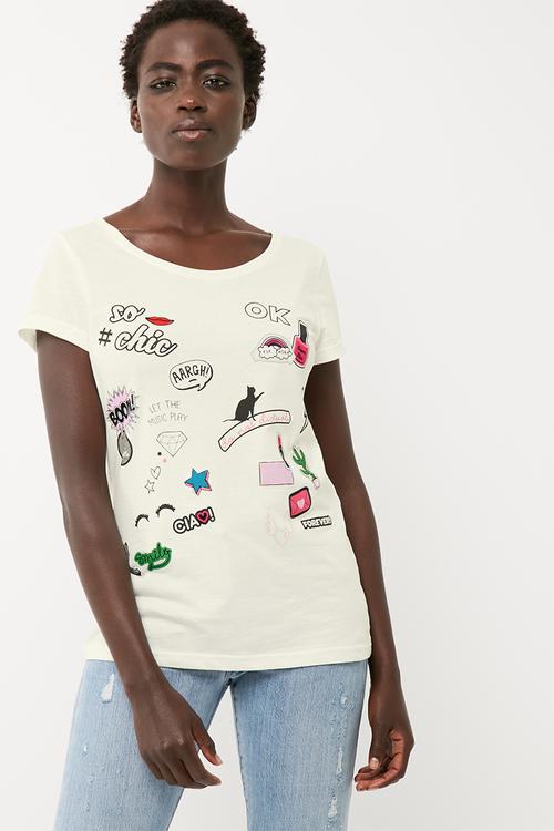 Satch printed tee
