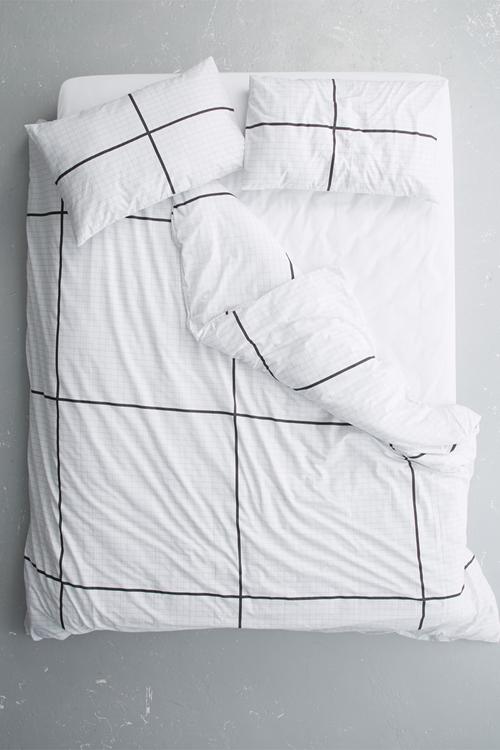 Artistic printed duvet set