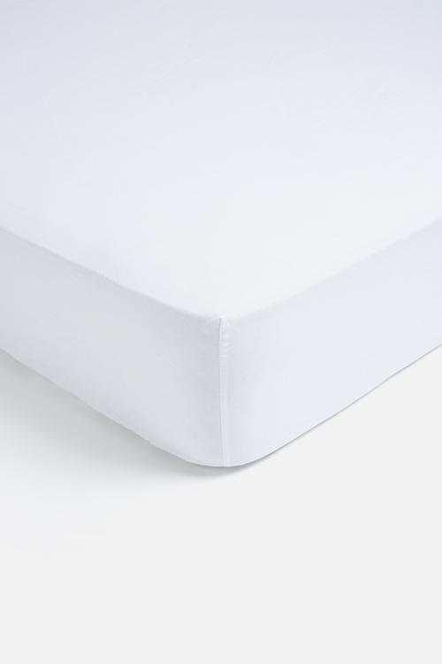 Cotton fitted sheet
