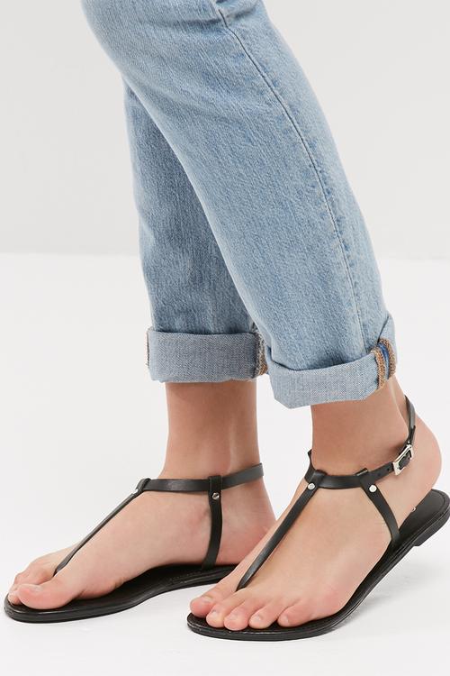 T-Bar leather sandal
