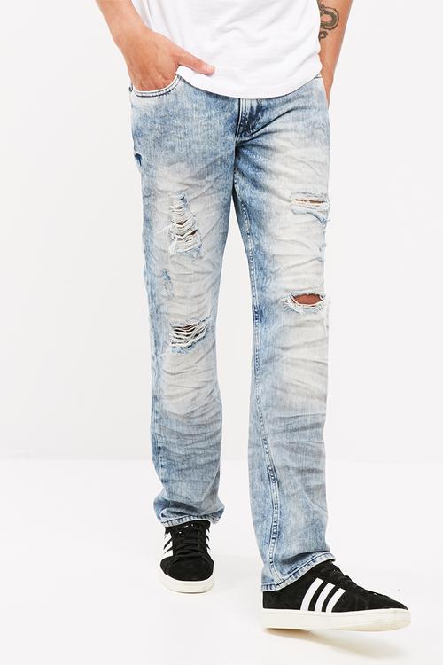 Slim tapered denim