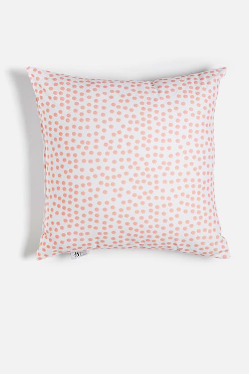 Candy speckle printed cushion