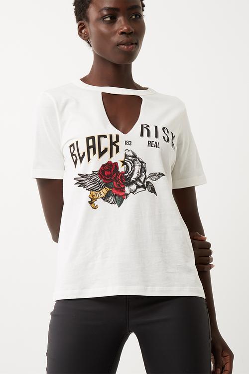Madigan choker tee