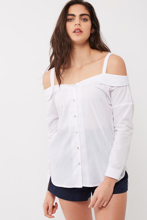 Off shoulder shirt