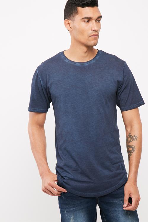 Matt slim longline tee