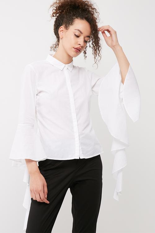 Agnes flounce shirt