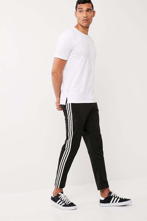 Basic tail crew neck tee
