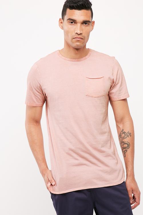 Basic longline crew tee