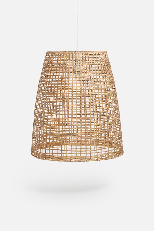 Natural woven pendant