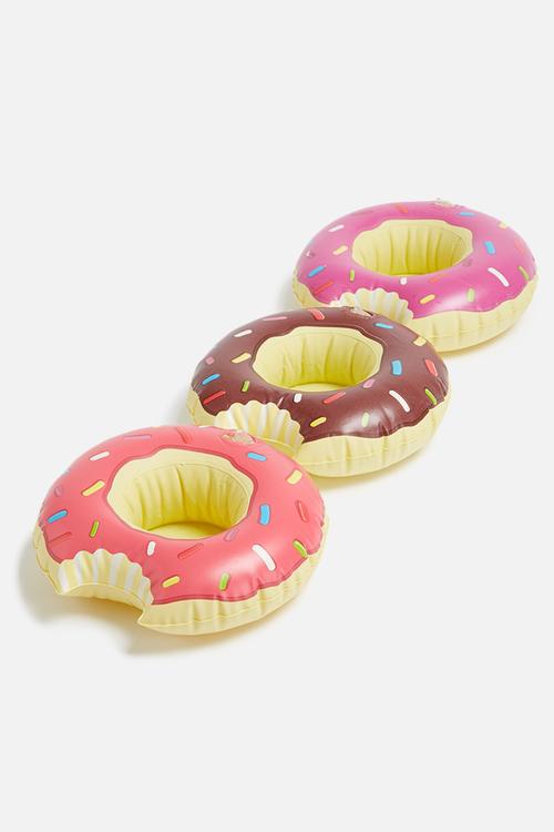 Donut drink floats
