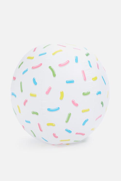 Giant donut beach ball
