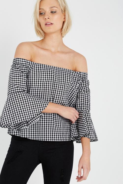 Abbie off the shoulder top