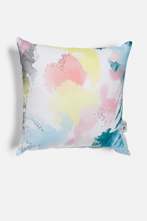 Hazey daze printed cushion