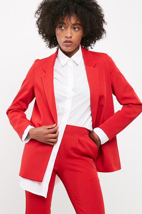Classic lined suit jacket