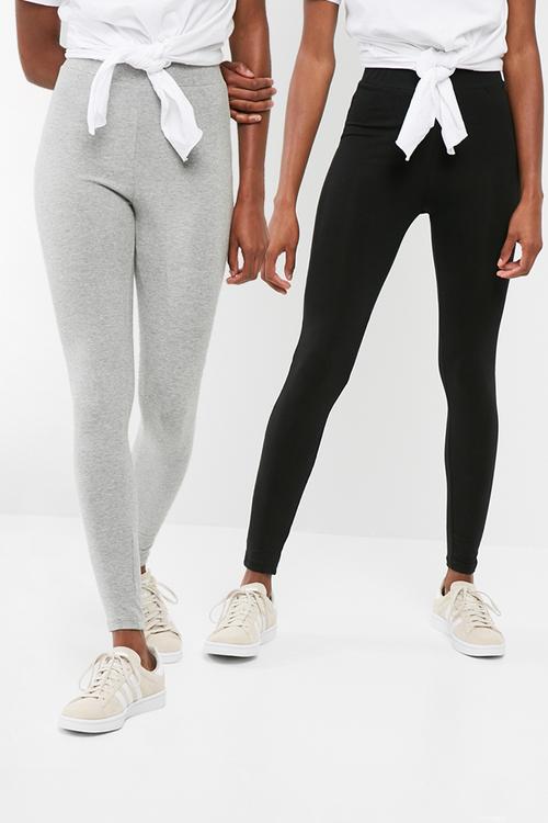 2 pack high waisted leggings
