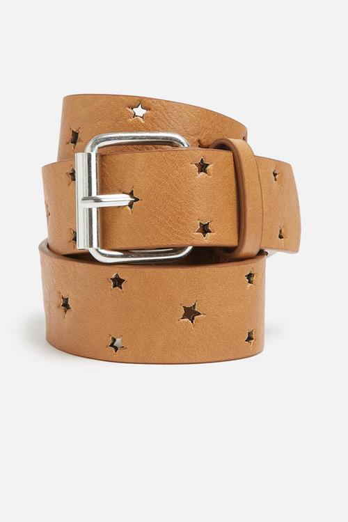 Cut out star belt